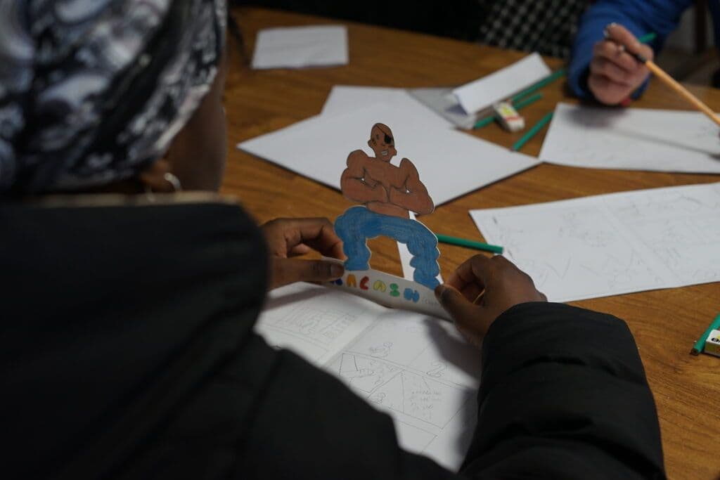 Atelier de dessin de personnages