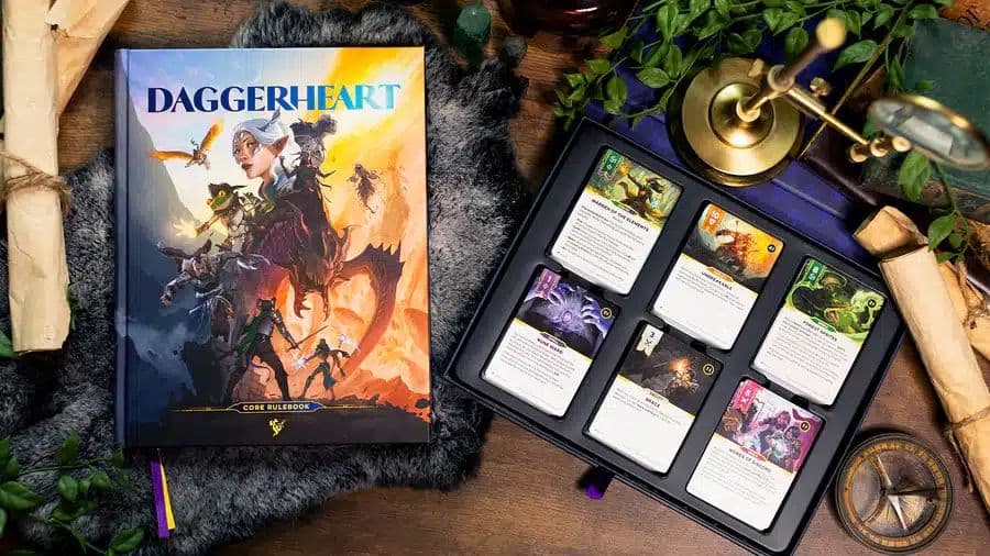 Livre et cartes Daggerheart
